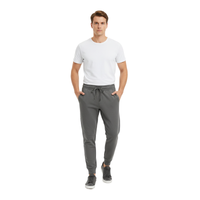 STRETCH DOUBLE FACE TAPERED PANTS