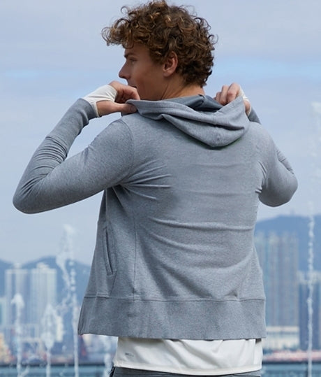 MENS HEAVYWEIGHT FULL-ZIP HOODIE SWEATSHIRT