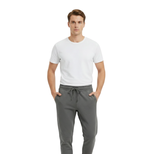 STRETCH DOUBLE FACE TAPERED PANTS