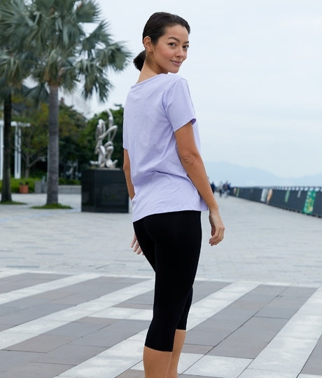 WOMEN GRAPHIC POCKET T-SHIRT