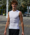 MENS SLEEVELESS COMPRESSION SHIRT