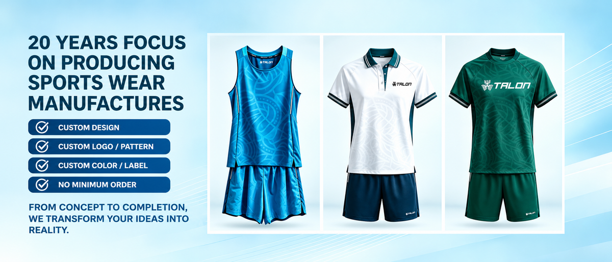 Custom Sportswear Collection Showcase