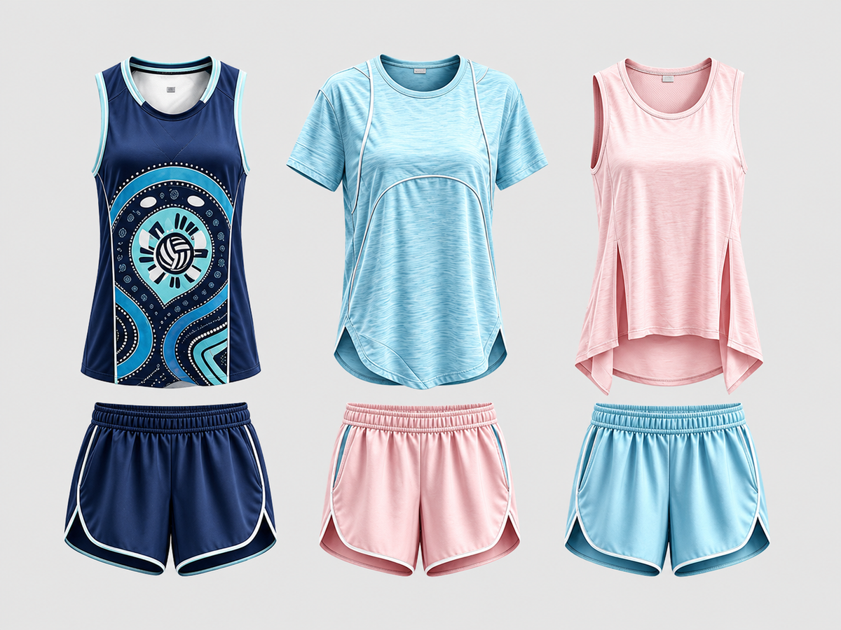 Women Sportswear Tops & Shorts Set
