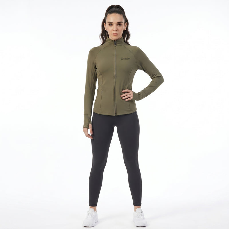 Talon Kinetic Zip Cardigan