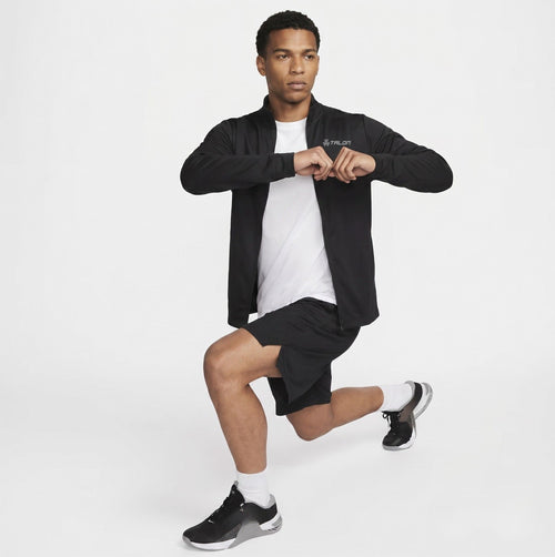 Talon black performance cardigan