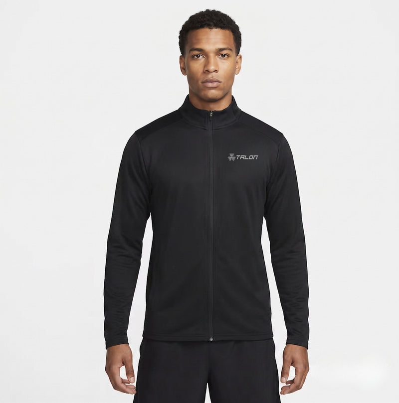 Talon black performance cardigan