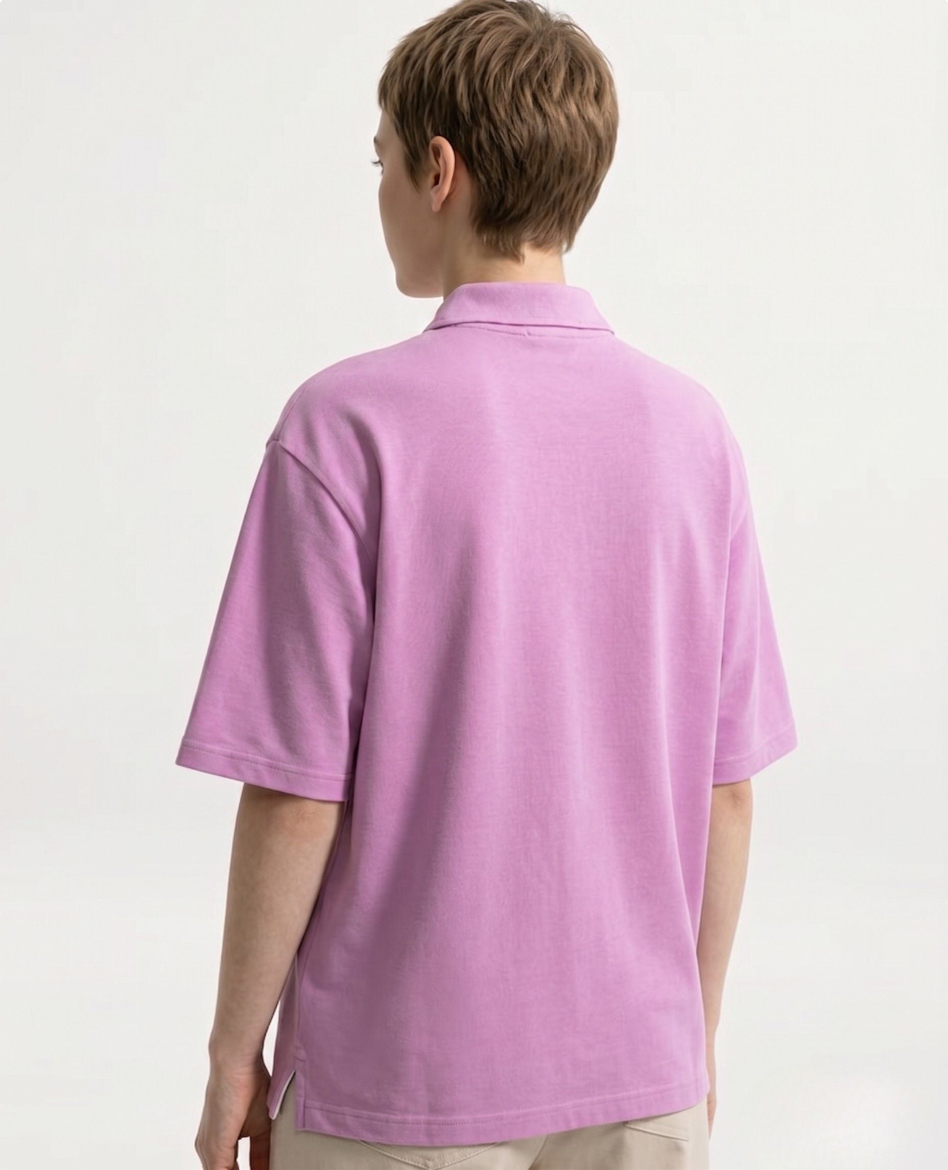 Talon Blush Pink Polo T-Shirt