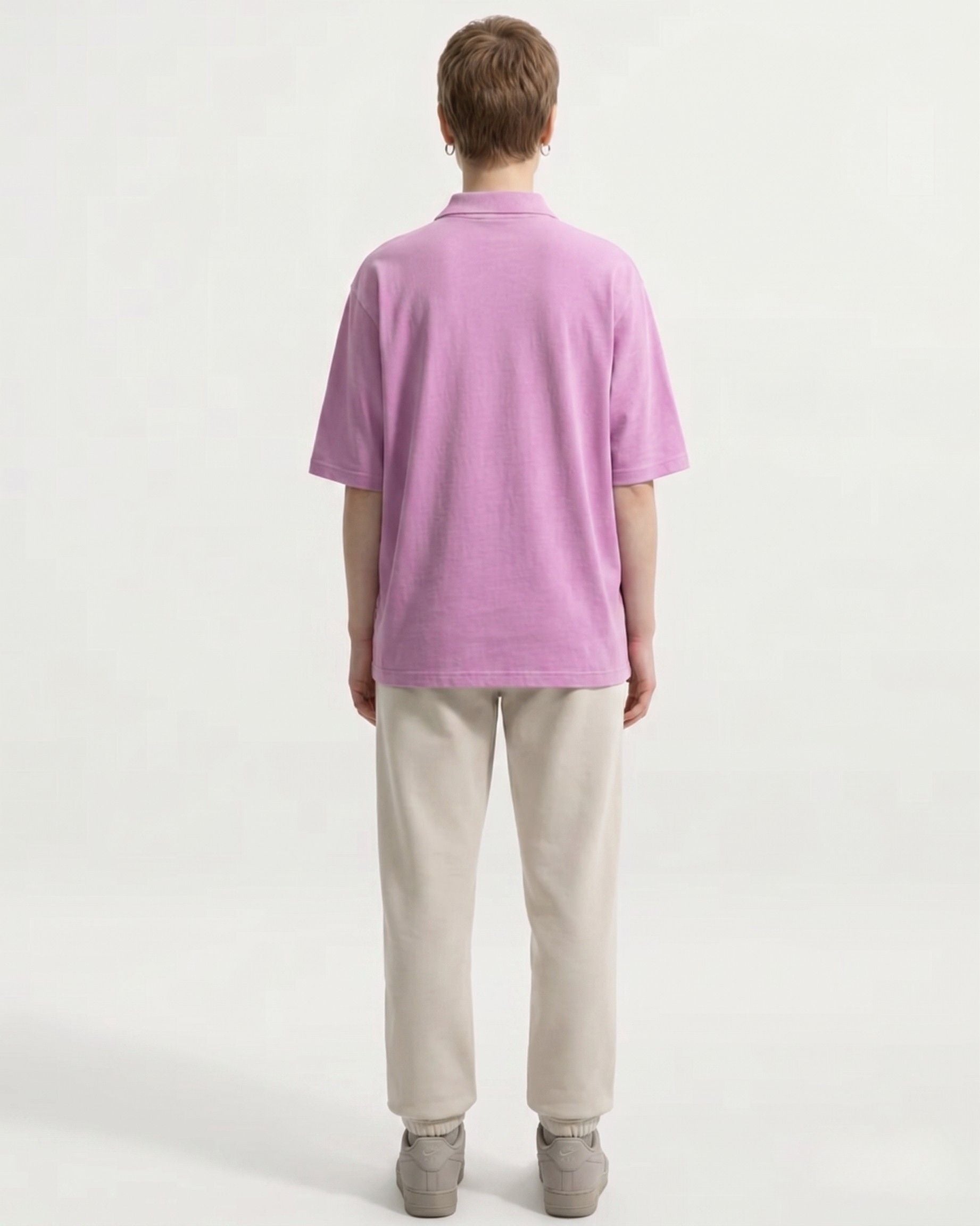 Talon Blush Pink Polo T-Shirt