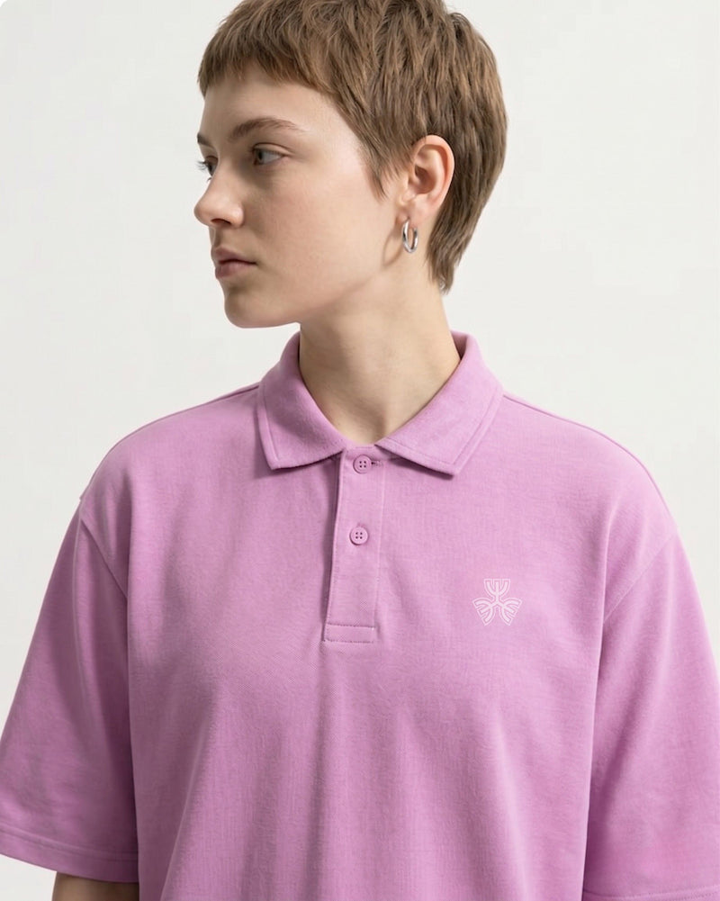 Talon Blush Pink Polo T-Shirt