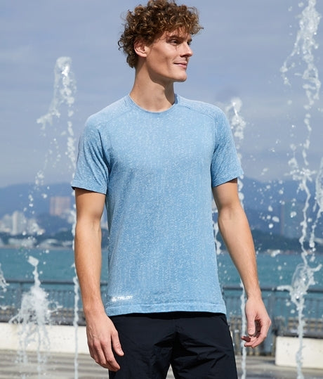 CUSTOM ROUND NECK JACQUARD T-SHIRT