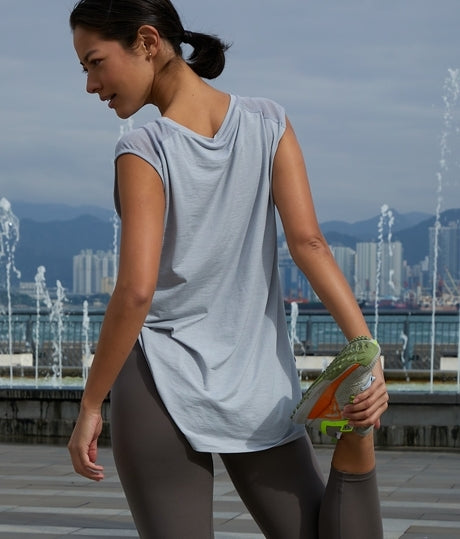 WOMEN SLEEVELESS TUNIC TOP
