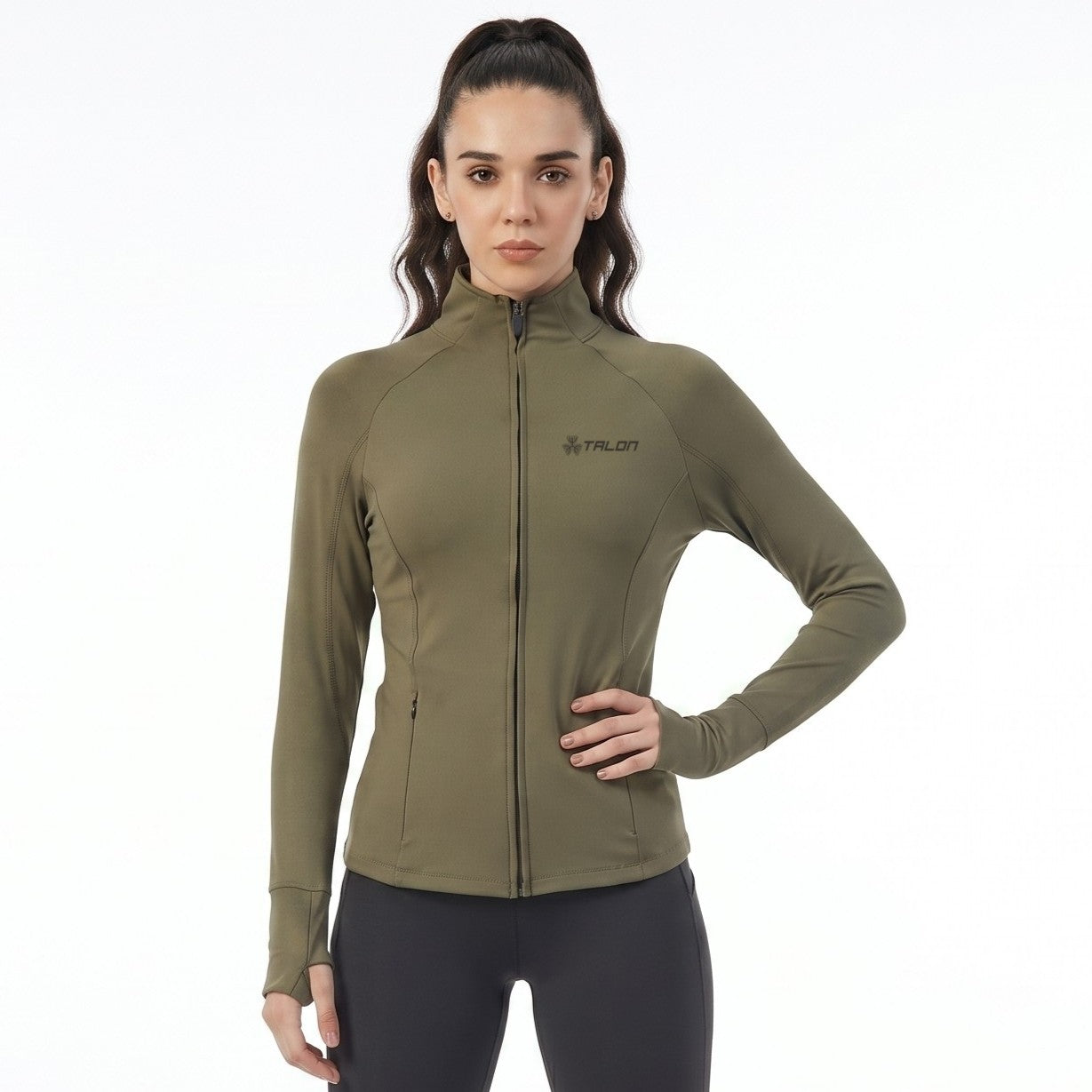 Talon Kinetic Zip Cardigan